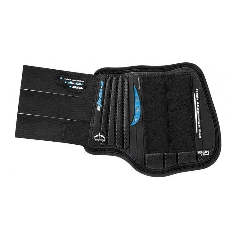 Veredus Gamaschen TR Pro Front schwarz Schutz aus Neopren und Elastan 