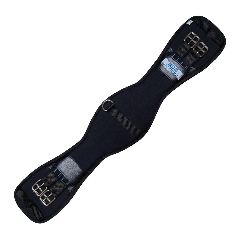 Neopren-Sattelgurt Coolmax Kurzgurt - schwarz Neopren-Sattelgurt Coolmax Kurzgurt - schwarz