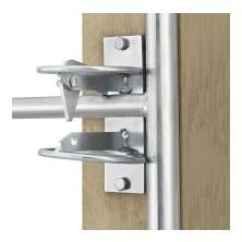 Portail de clôture en acier galvanisé