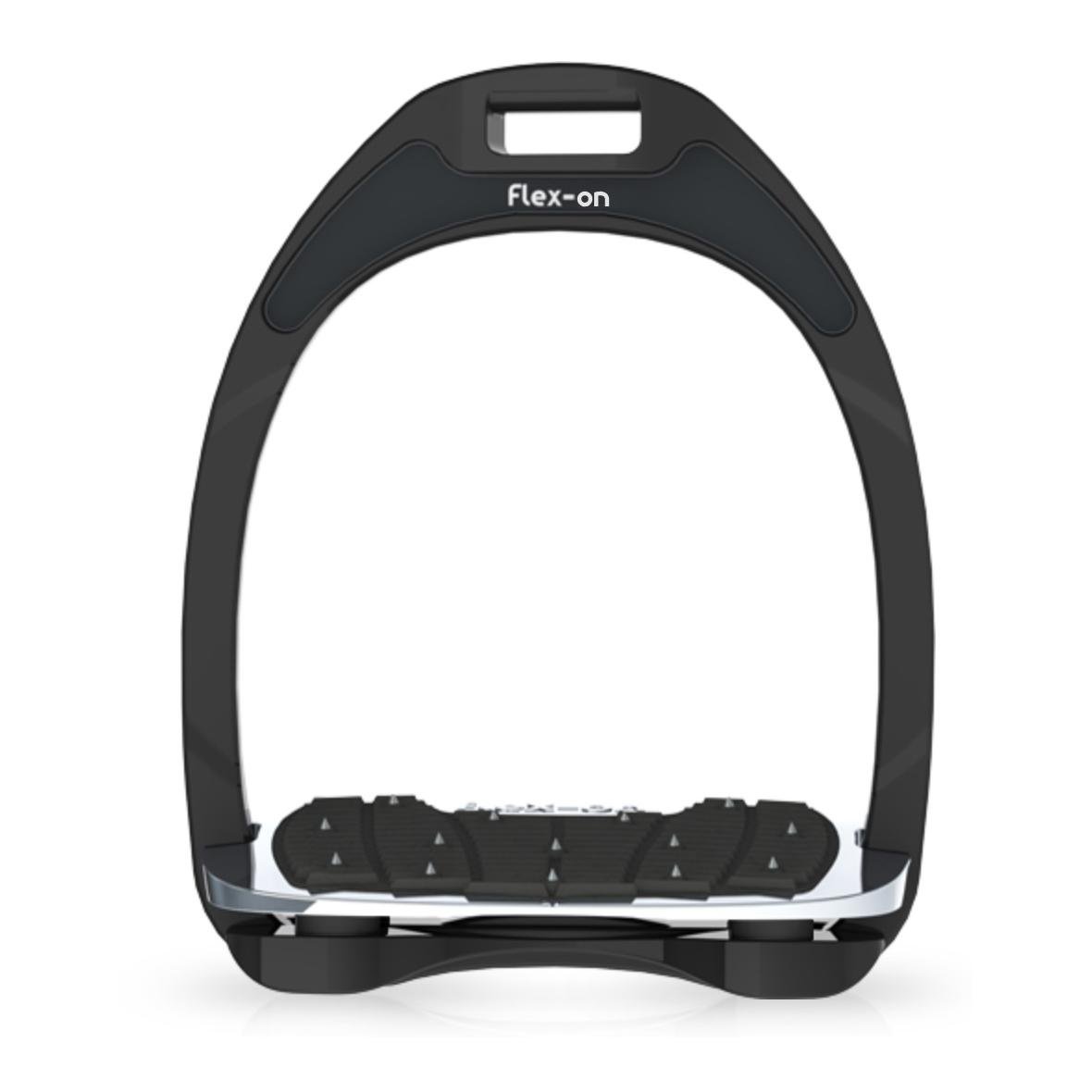 Étriers Aluminium - Plateau incliné avec Ultragrip - noir/alu/noir