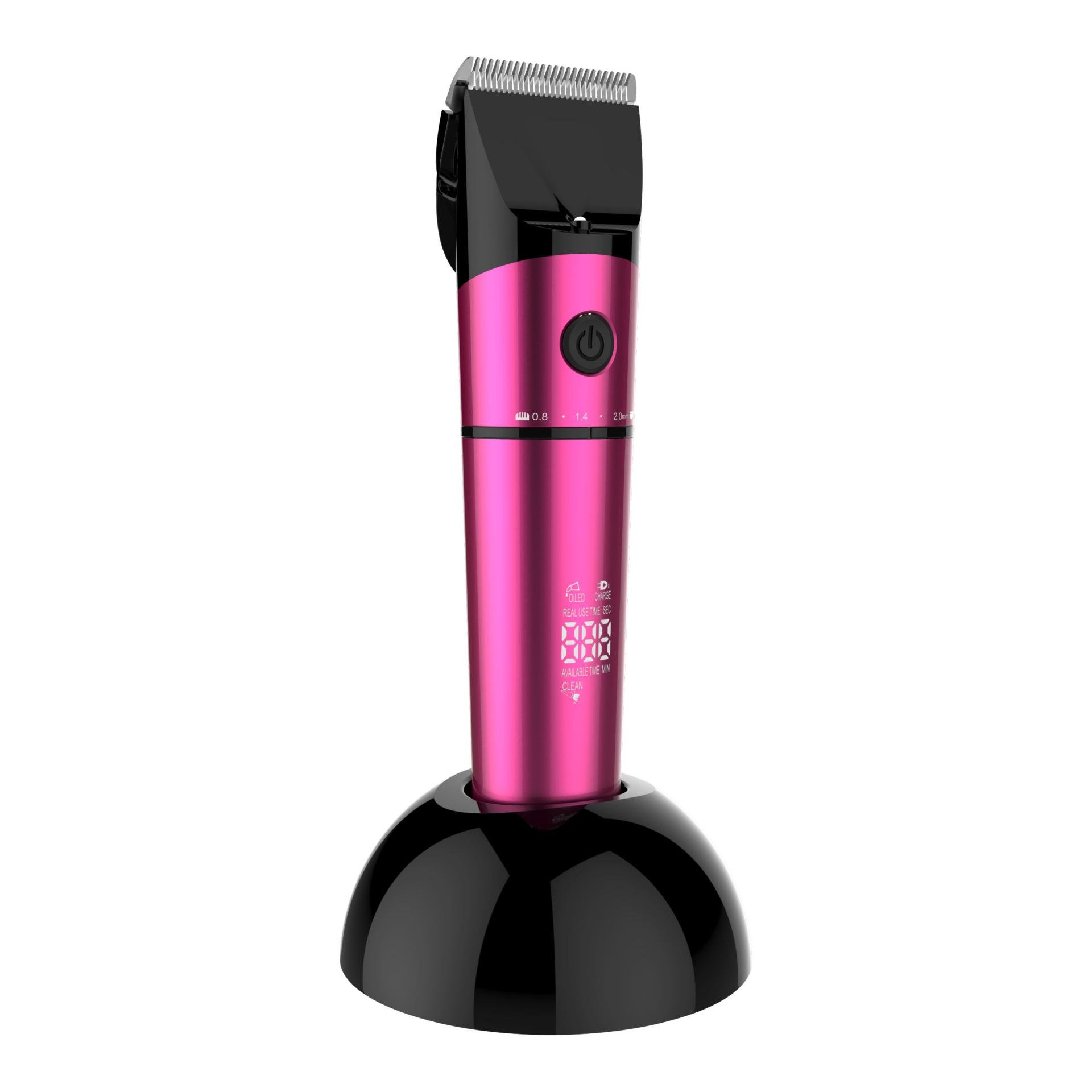 Akku-Schermaschine DeloX pink inkl. Zubehör