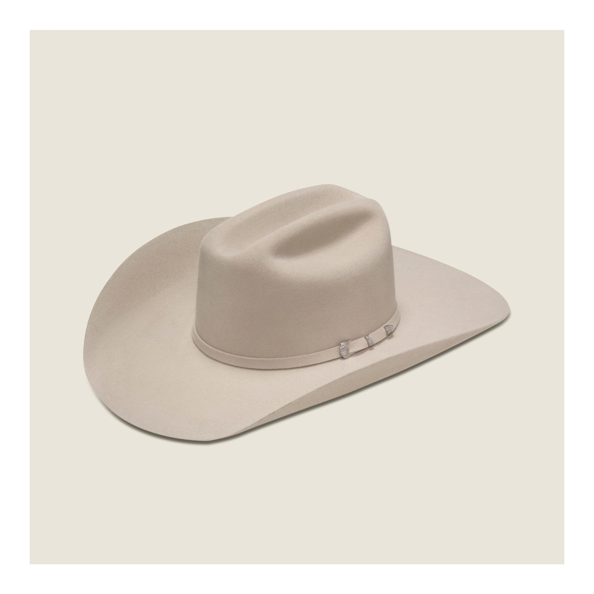 Chapeau en feutre western avec boucle