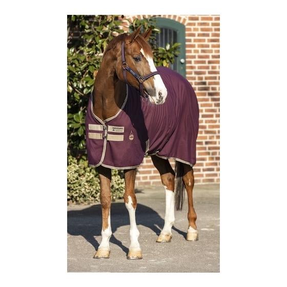 Couverture d'écurie Amigo Stable Sheet X Sur Poly - figue/bleu marine