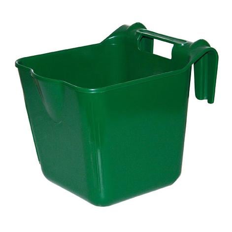 Kerbl Futtertrog HangOn eckig - Grün -