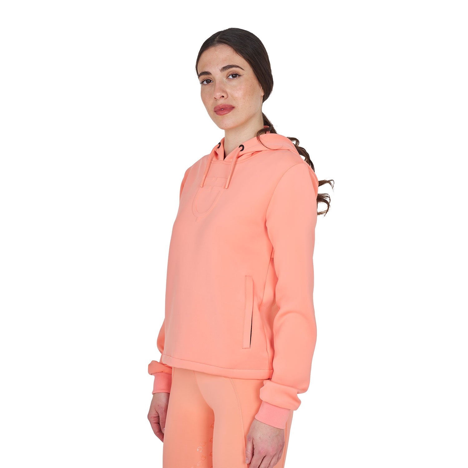 Equestro Hoodie Cut Out Damen