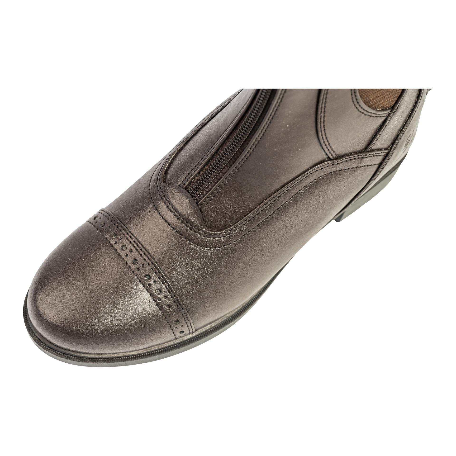 Reitstiefelette Frontzip Winter Kunstleder Reitstiefelette Frontzip Winter Kunstleder