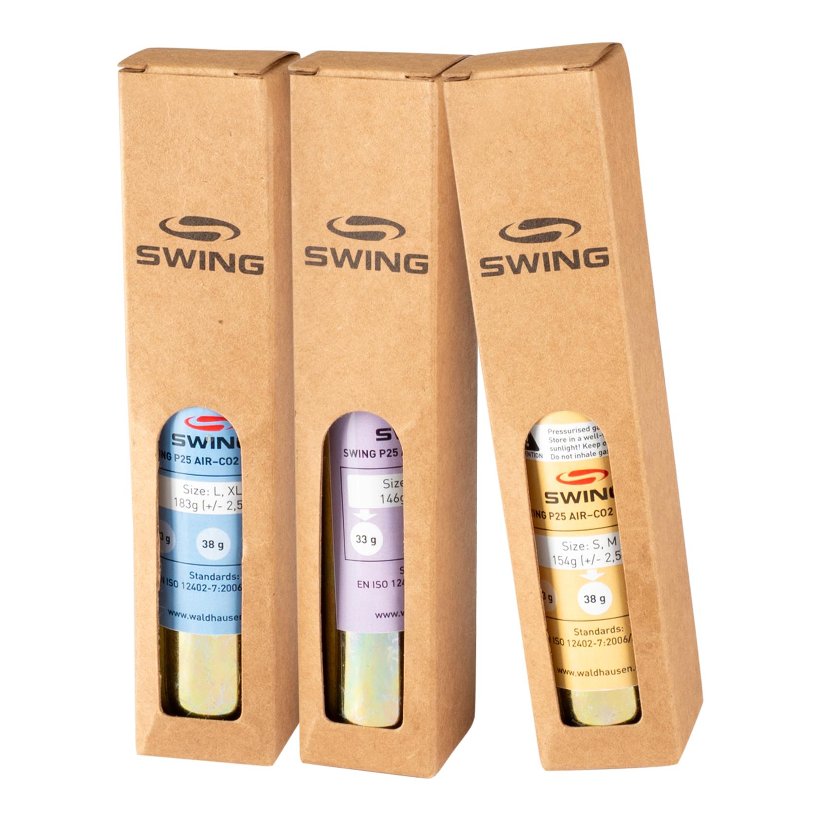 Ersatzkartusche CO2 für Swing P25 AIR Ersatzkartusche CO2 für Swing P25 AIR