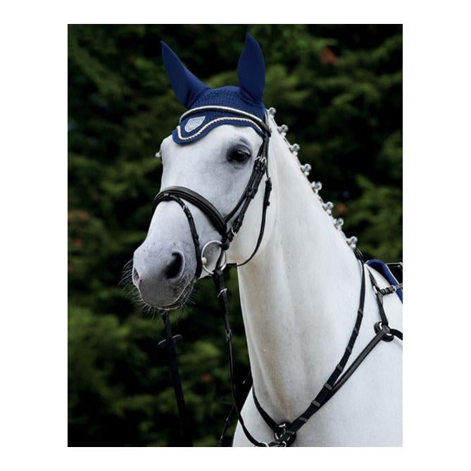 Bridon Juno avec licol anglais combiné - noir