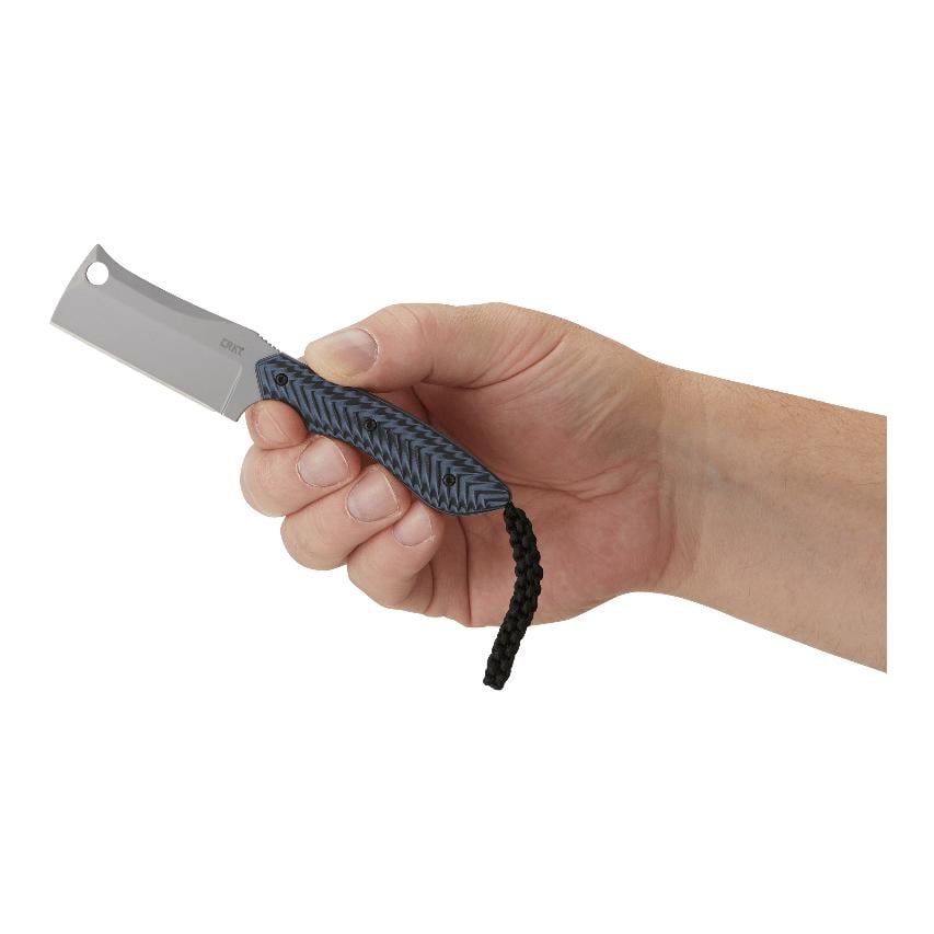 S.P.E.C.™ (Small Pocket Everyday Cleaver) - EDC/Couteau d'intervention avec étui thermoplastique