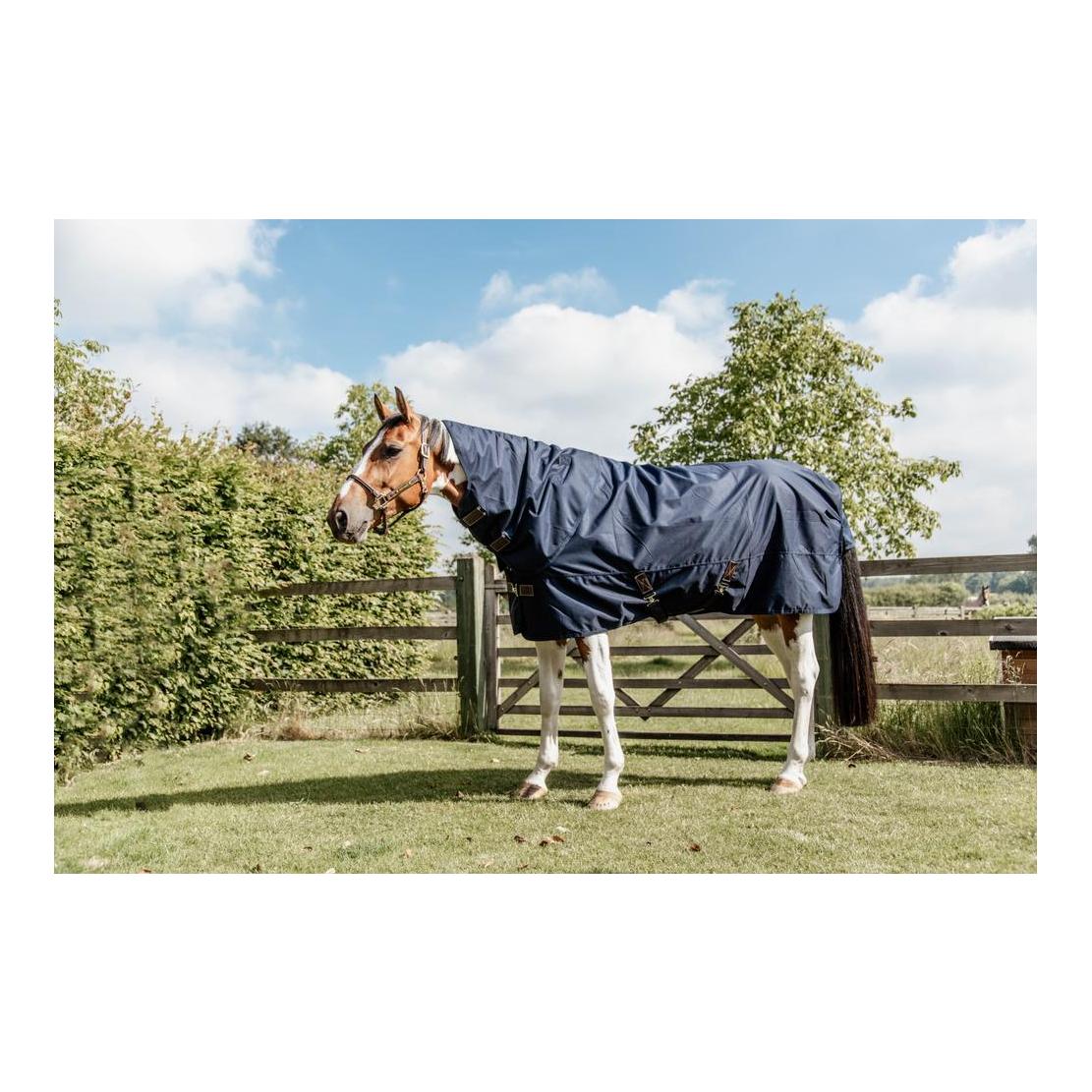 Weidedecke Turnout all weather Quick dry Fleece mit Halsteil 0 Gramm