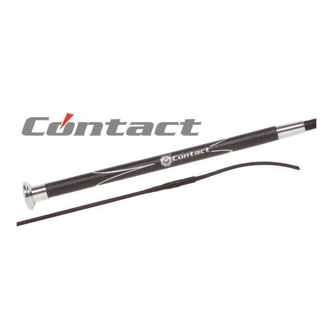Dressurgerte Contact Professional Nylon - schwarz/silber