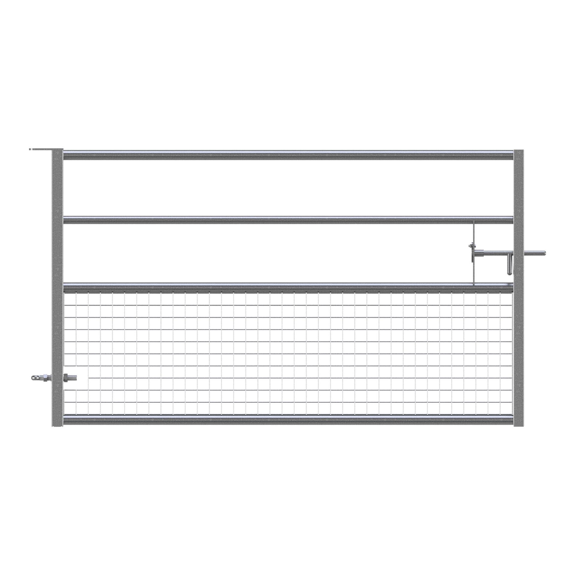 Portail de clôture grillagée – hauteur 1.14 m