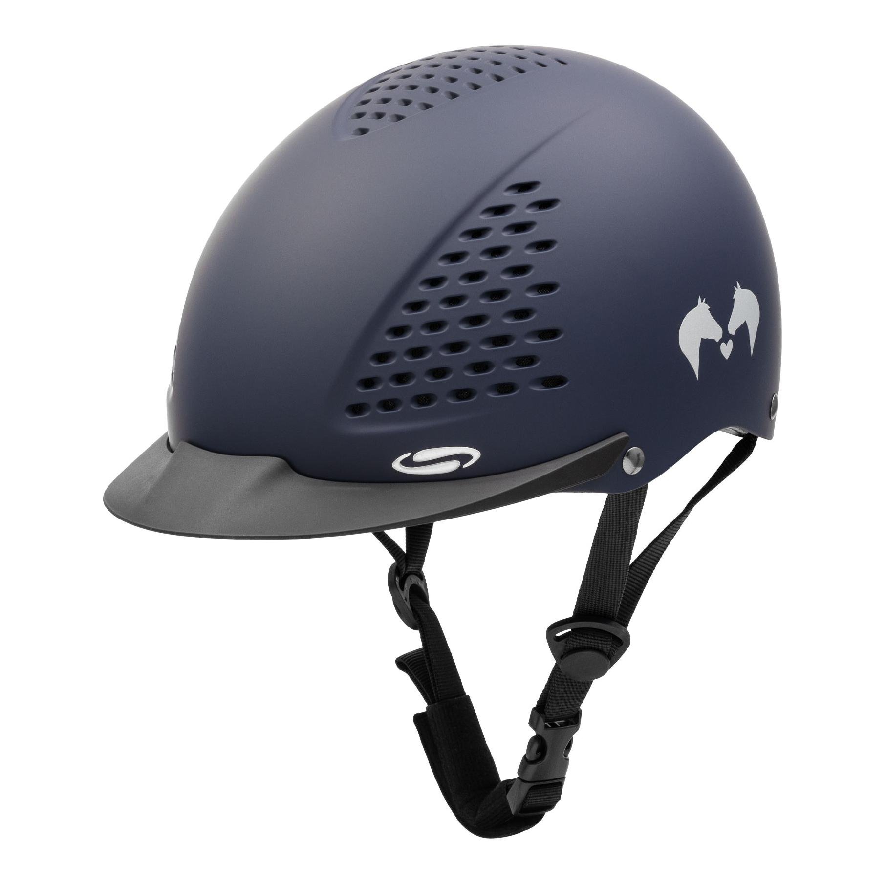 Swing Reithelm H23 Lucky Heart - Nachtblau -