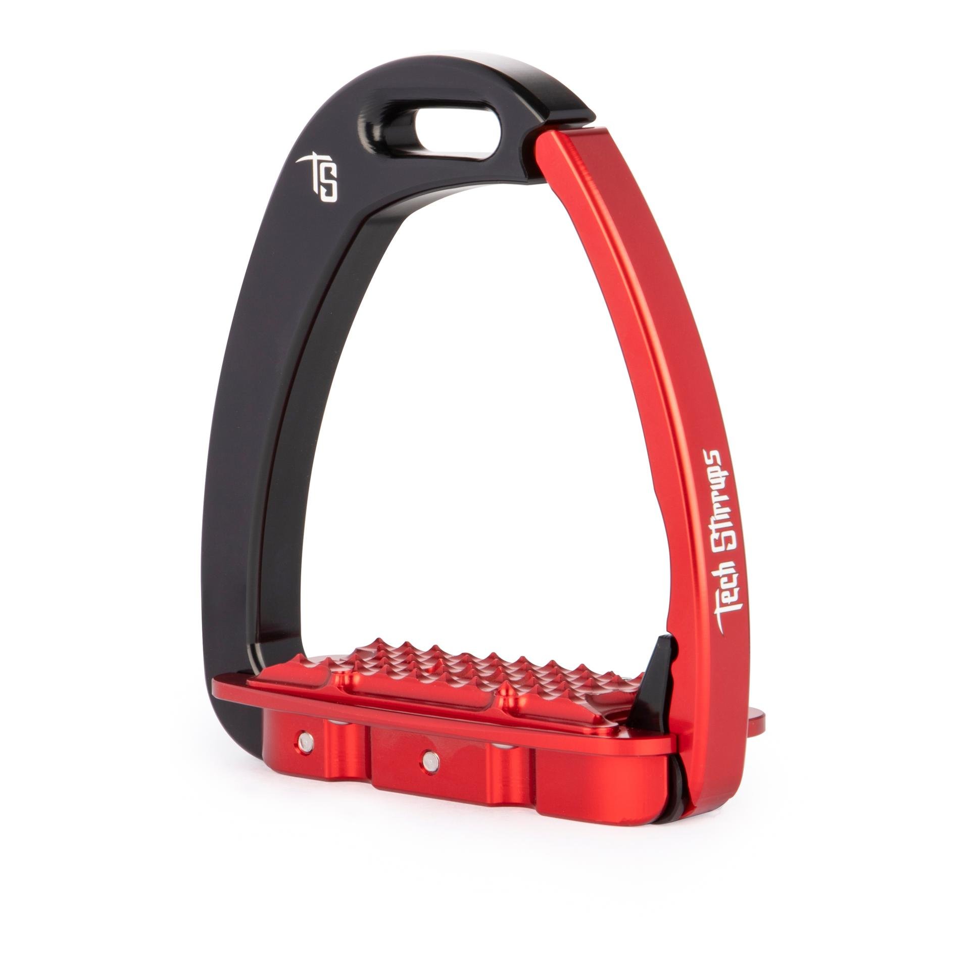 Étriers de sécurité Venice Young (paire) - noir/rouge