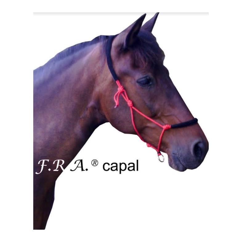 Knotenhalfter Capal VB - rot Knotenhalfter Capal VB - rot