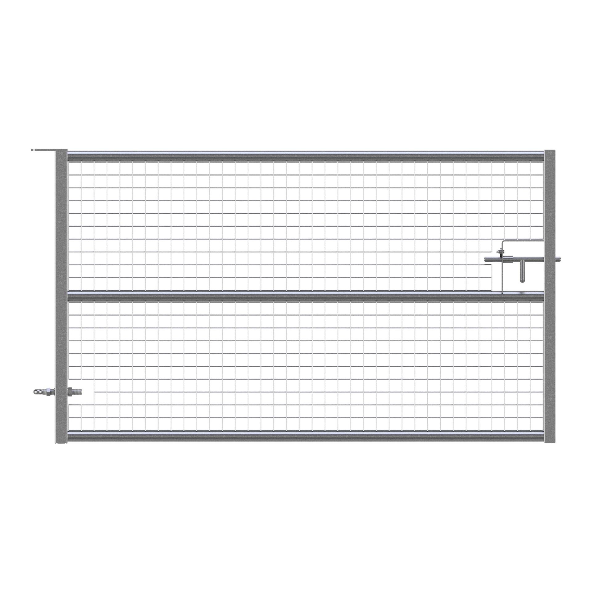 Weidezauntor - mit Gitter - Höhe 1.14 m Weidezauntor - mit Gitter - Höhe 1.14 m
