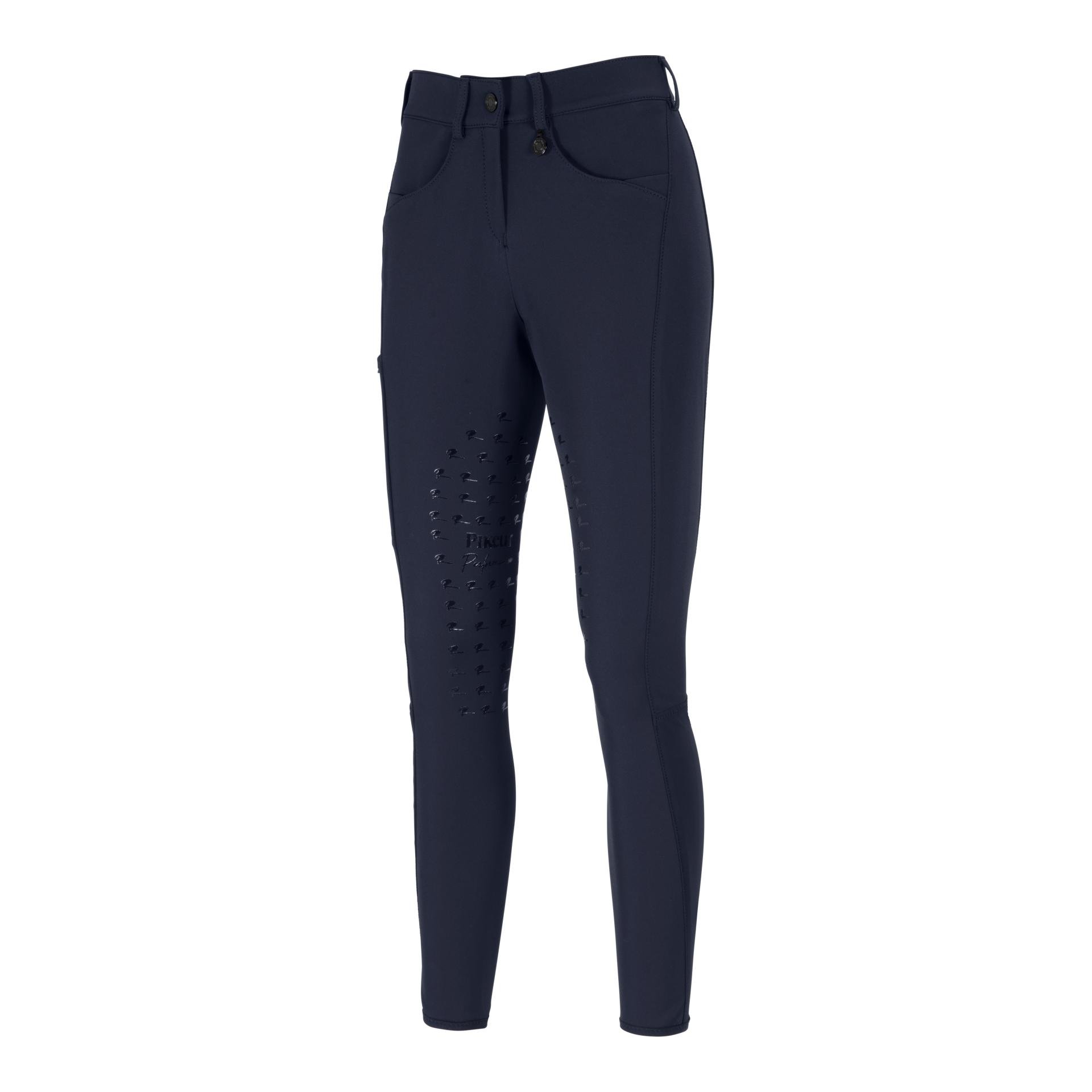 Reithose Oliva Athleisure Kniegrip Damen - nightblue