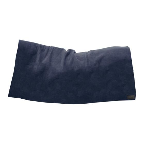 Fleecedecke Square Heavy 140x160cm - navy Fleecedecke Square Heavy 140x160cm - navy