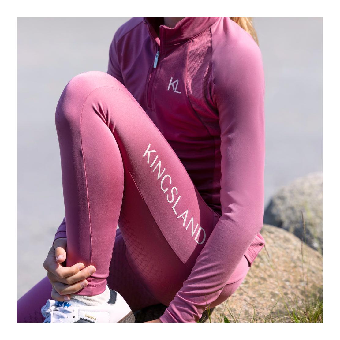 Kingsland Reitleggins KLLilo F-Tec 5 Vollgrip Junior 