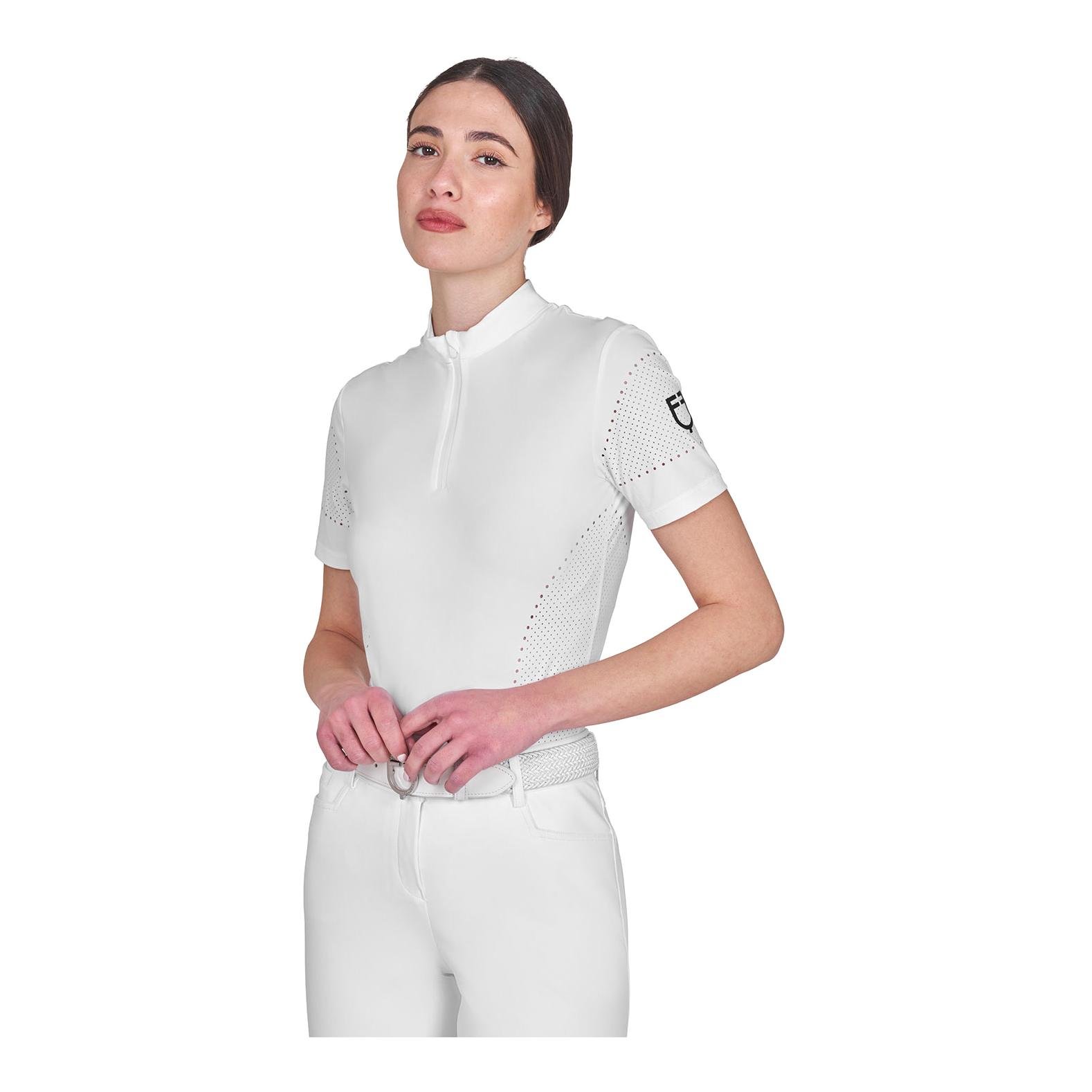 Equestro Trainingsshirt perforiert Kurzarm Damen
