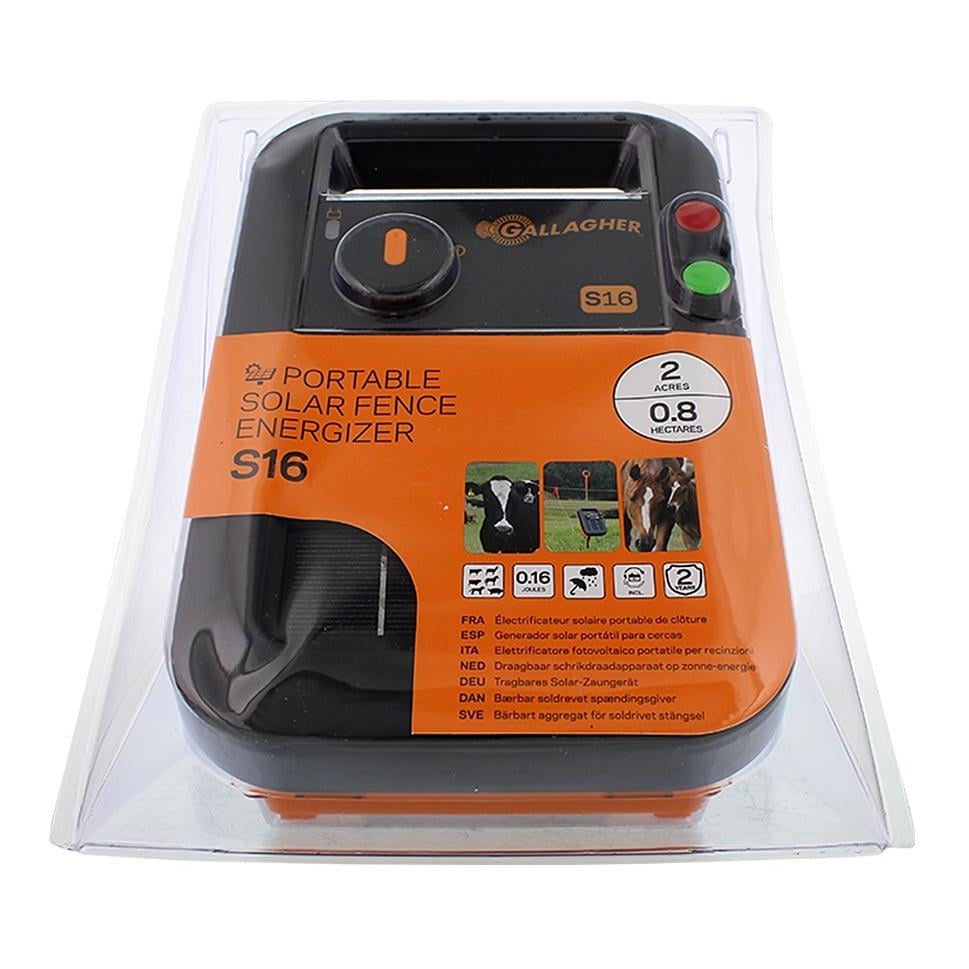 Électrificateur solaire S16 – batterie incl. Électrificateur solaire S16 – batterie incl.