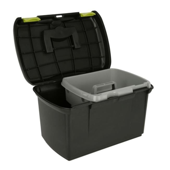 Putzbox Arrezzo - schwarz/pistazie Putzbox Arrezzo - schwarz/pistazie
