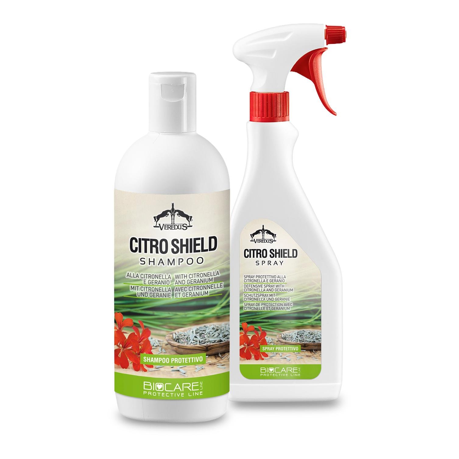 Insektenspray Citro Shield Spray und Shampoo Citro Shield
