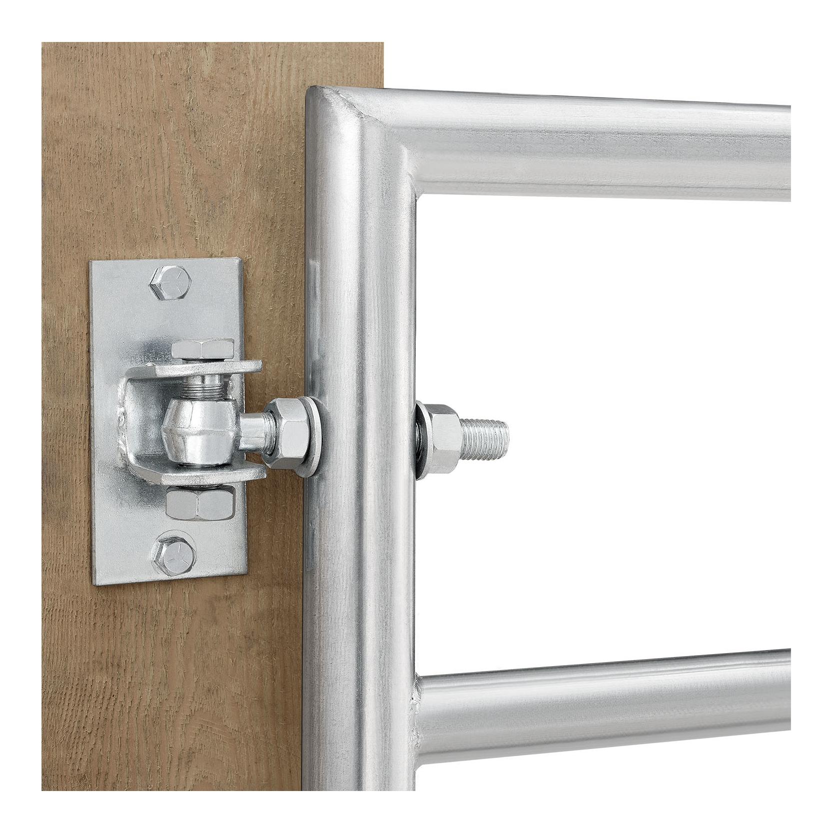 Portail de clôture en acier galvanisé