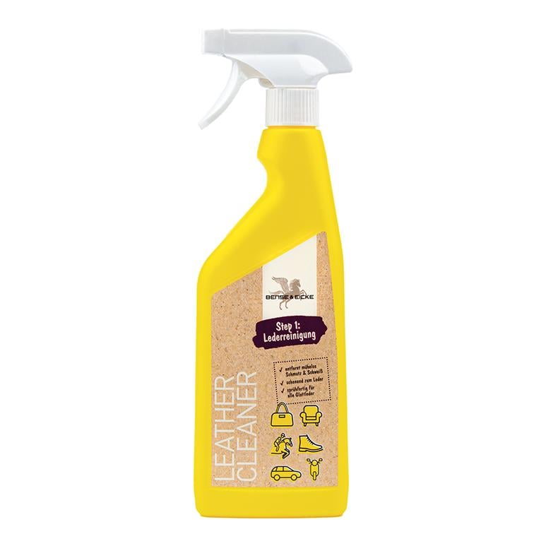 B&E Leather Cleaner - Step 1