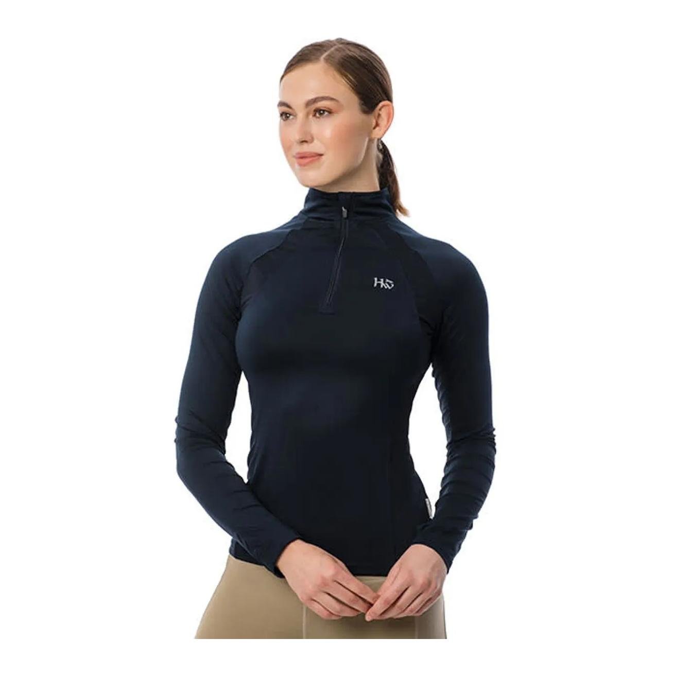 Aveen Half Zip Tech Top - navy