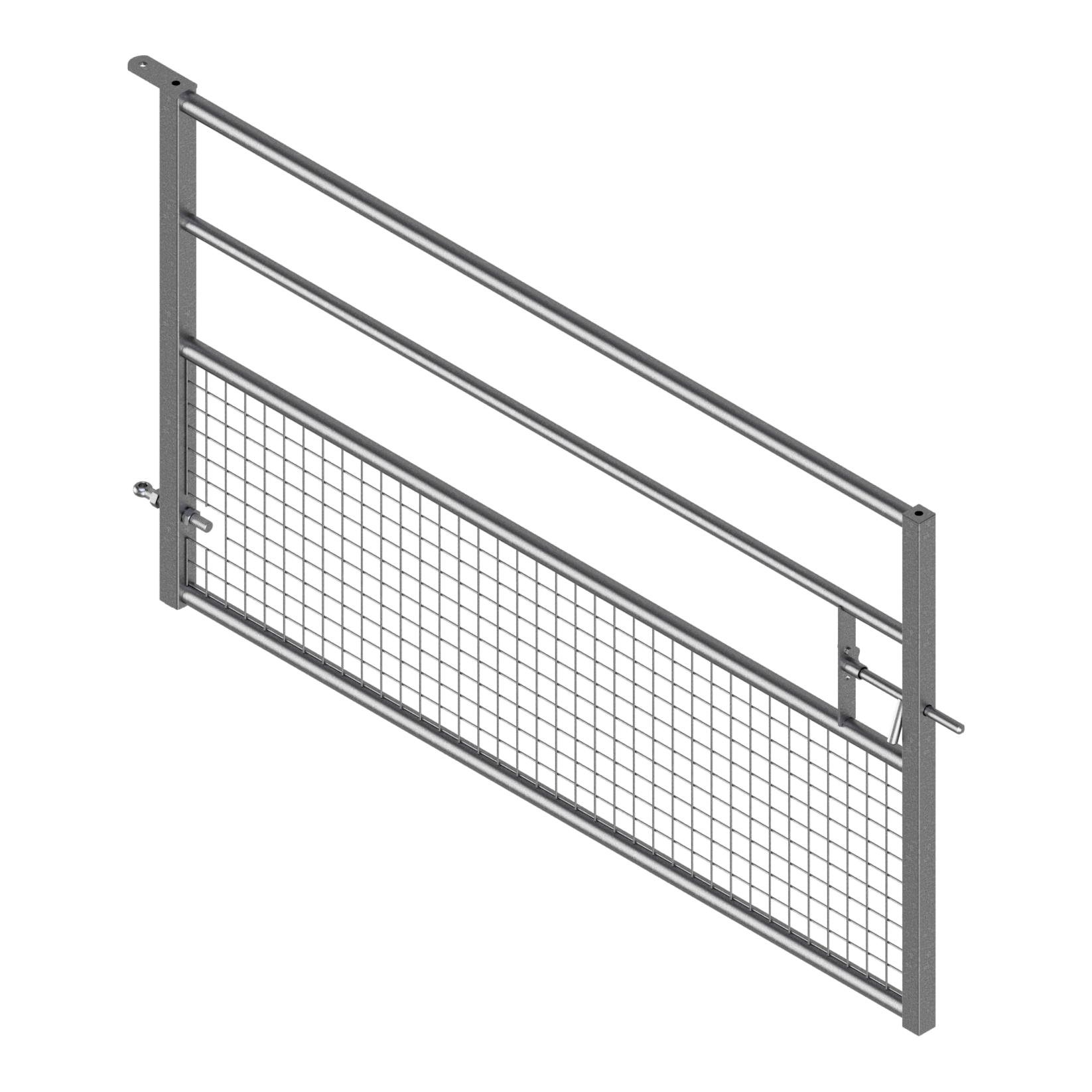 Weidezauntor - mit Gitter - Höhe 1.14 m Weidezauntor - mit Gitter - Höhe 1.14 m