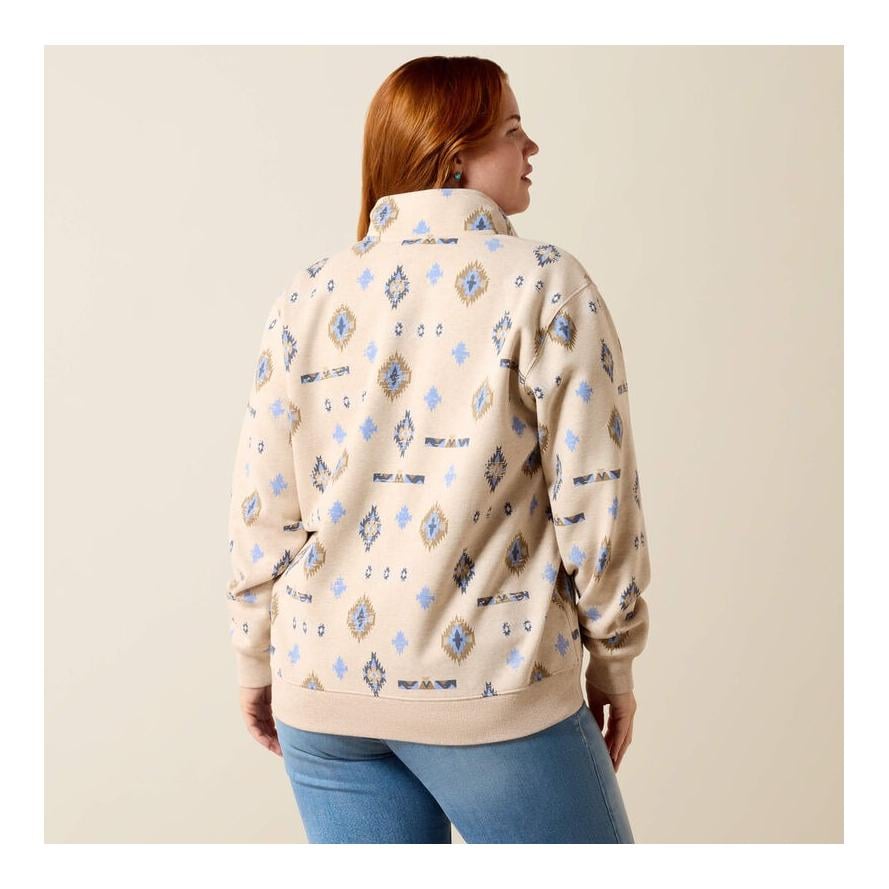 Ariat Sweatshirt 1/2 Zip Sapphire Damen