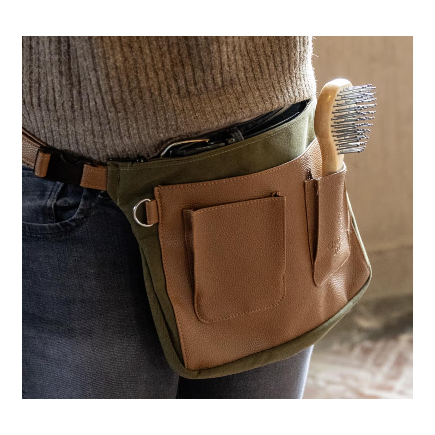 Grooming Deluxe Einflecht Bauchtasche Canvas