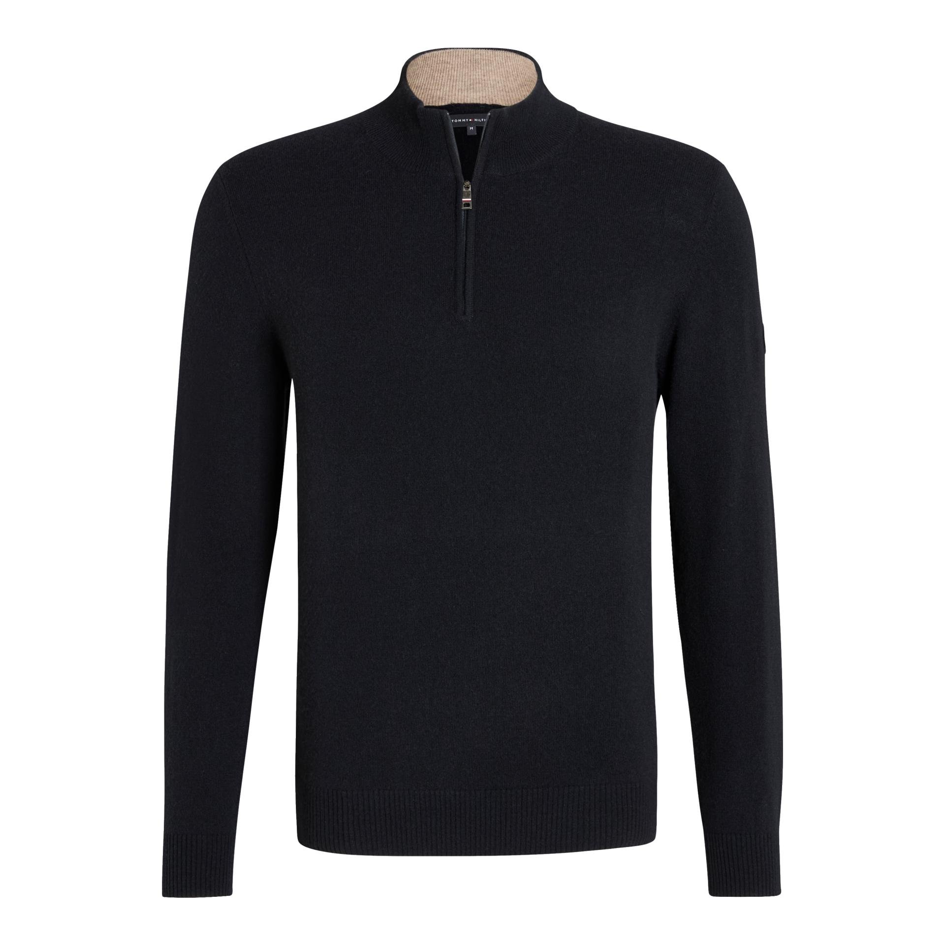Tommy Hilfiger Equestrian Kaschmir Pullover Oakfield Herren Couleur: Desert Sky, Taille: S