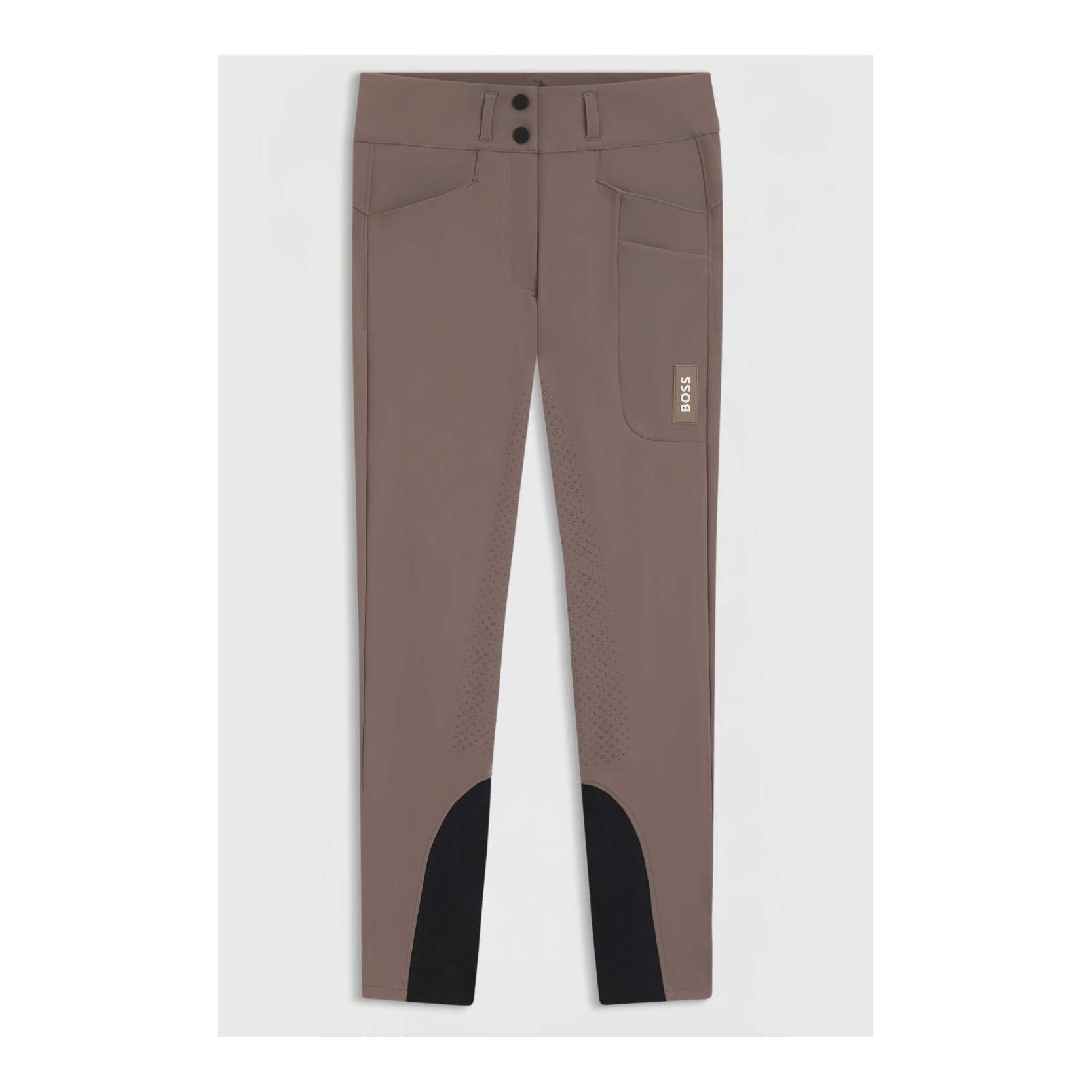 BOSS Equestrian Hailey Pantalon d'équitation à taille haute pour femmes