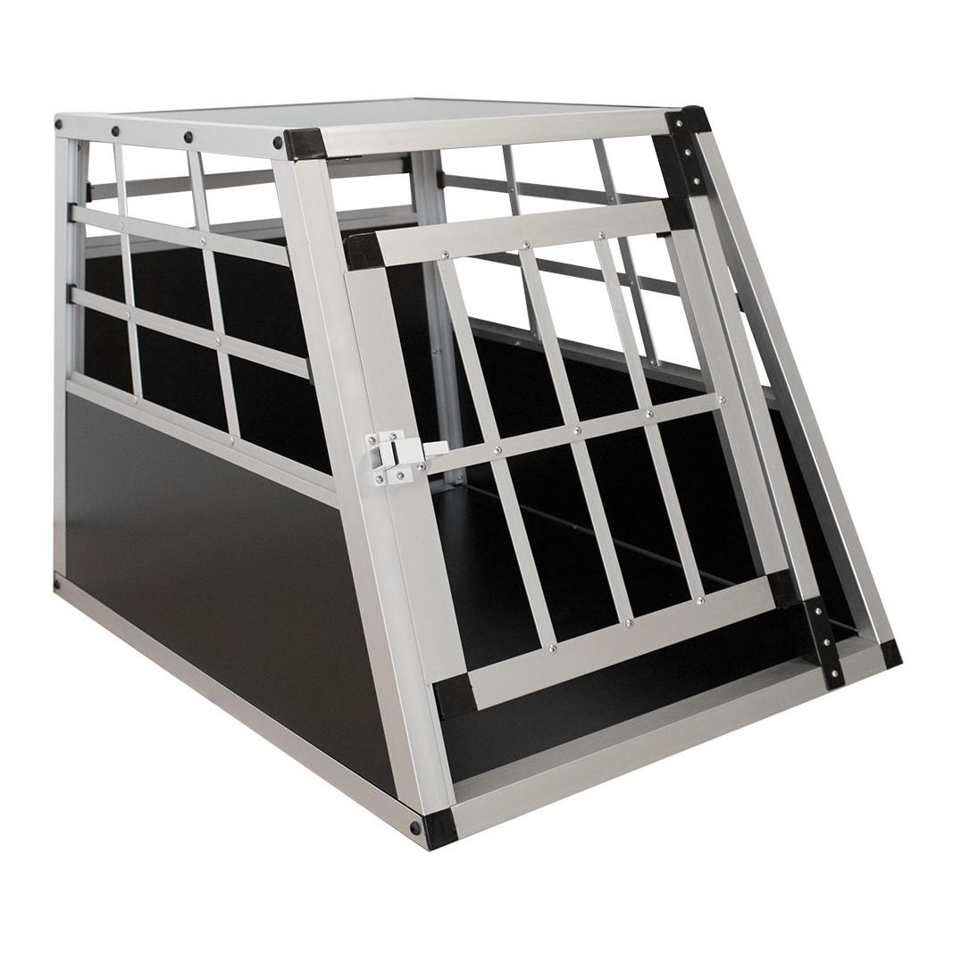 Hundetransportbox aus Aluminium Grösse M Hundetransportbox aus Aluminium Grösse M