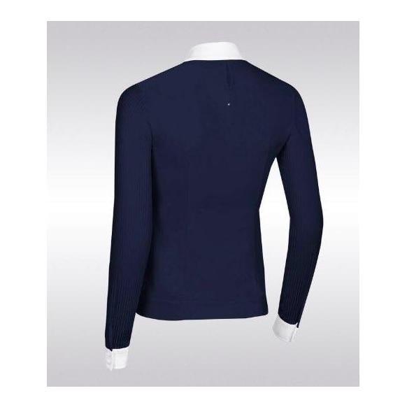 Turniershirt Faustine langarm Damen - navy Turniershirt Faustine langarm Damen - navy