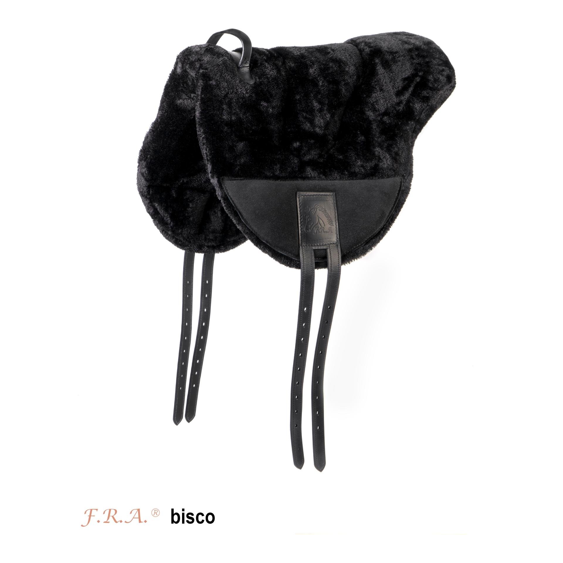 Innovatives Reitpad mit Filz und hochdichtem Schaum - schwarz