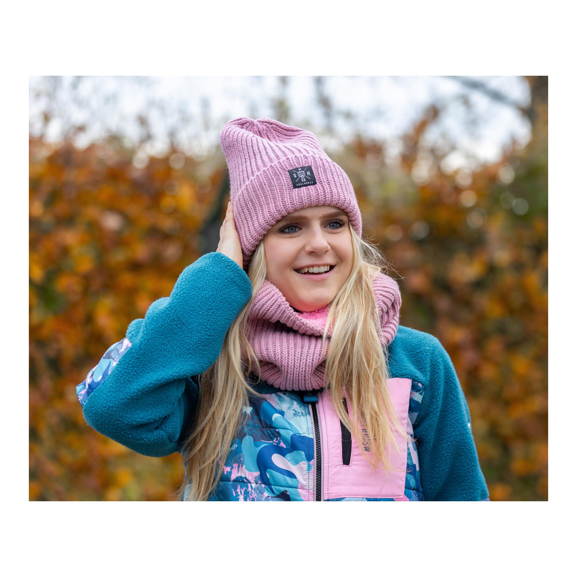 XL Beanie  “Shine bright” reflektierend