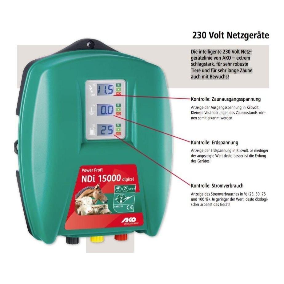 Electrificateur Power Profi NDi 15000 D