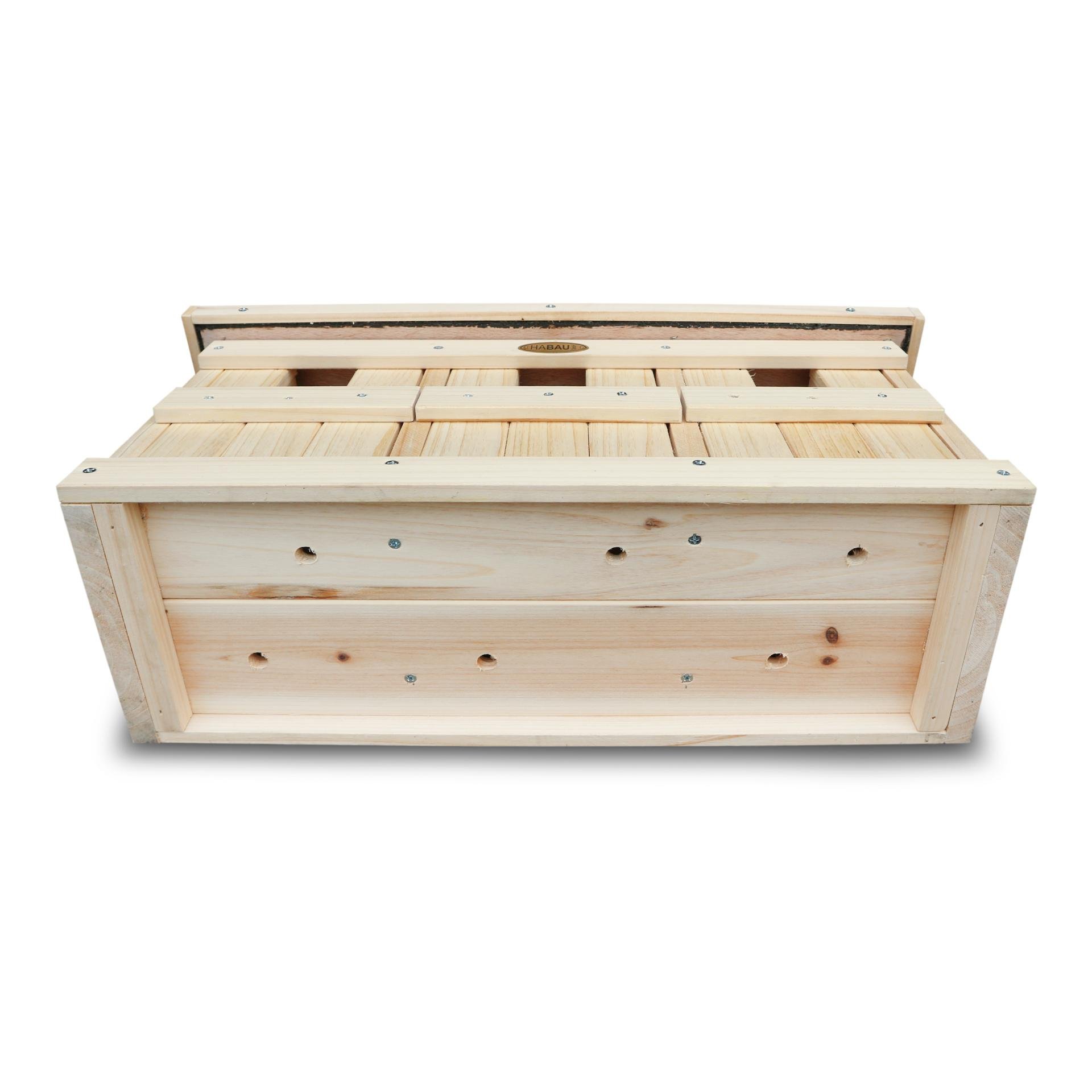 Spatzenhaus mit 3 Brutkammern 