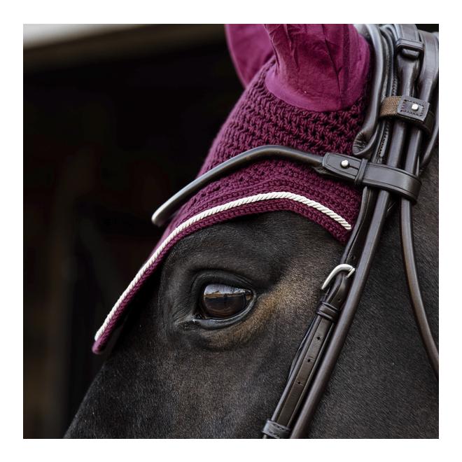 Ohrengarn Wellington Velvet samt - bordeaux