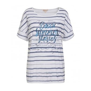 Oversize-Shirt 1/2 Mykonos Damen - opticwhite