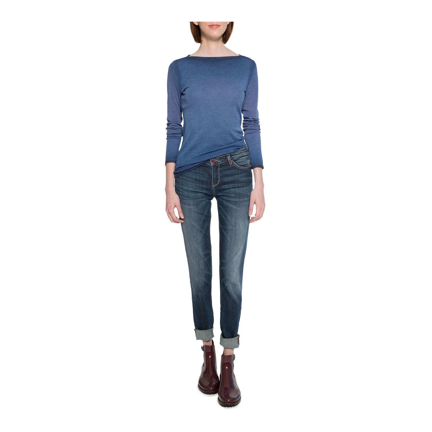 Slim Fit Jeans mit hohem Stretch-Anteil Damen - dunkelblau Slim Fit Jeans mit hohem Stretch-Anteil Damen - dunkelblau