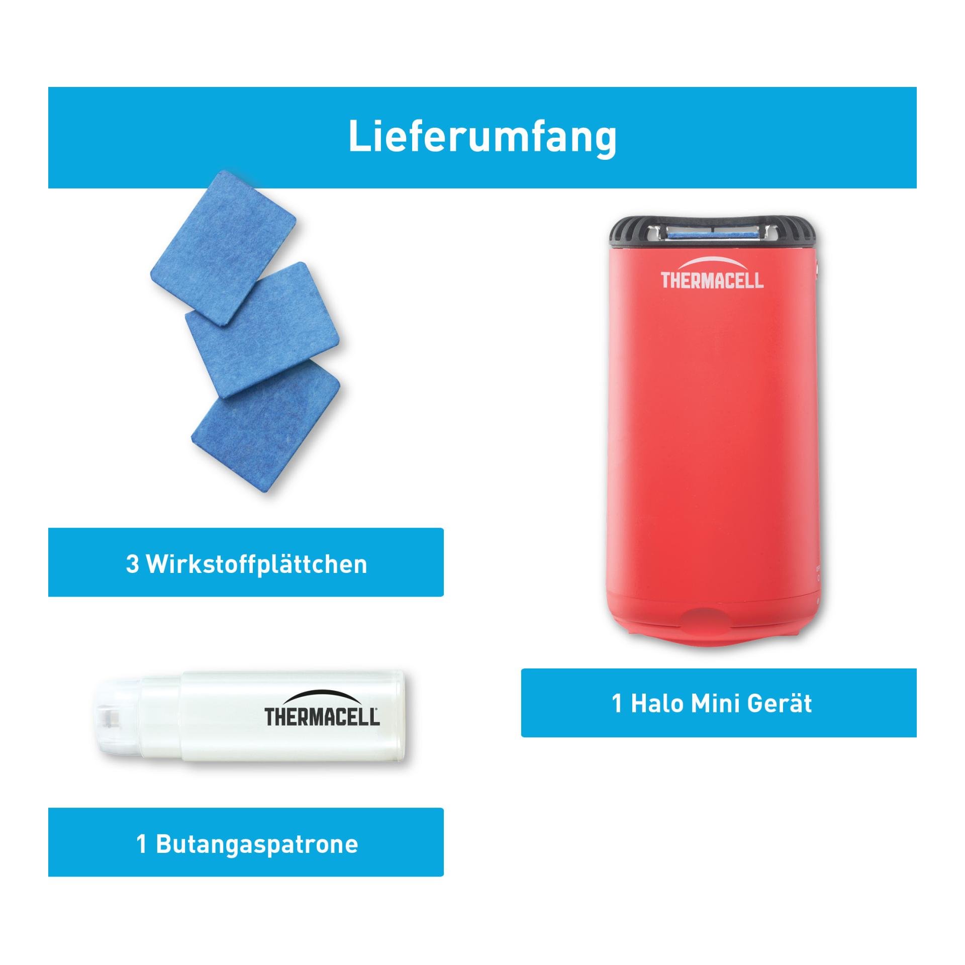 Mückenabwehr Protect HALOmini - Fiesta Red Mückenabwehr Protect HALOmini - Fiesta Red