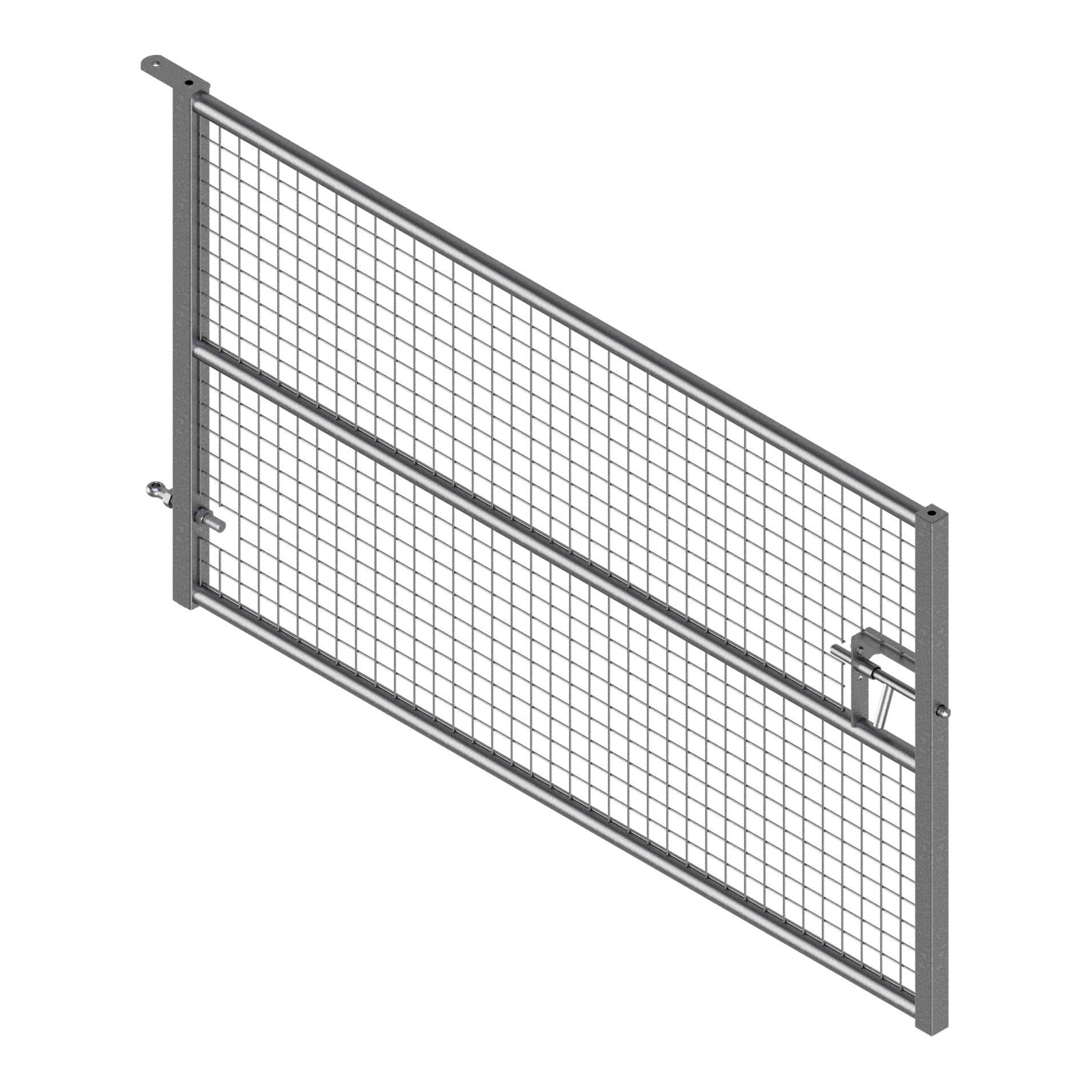 Weidezauntor - mit Gitter - Höhe 1.14 m Weidezauntor - mit Gitter - Höhe 1.14 m