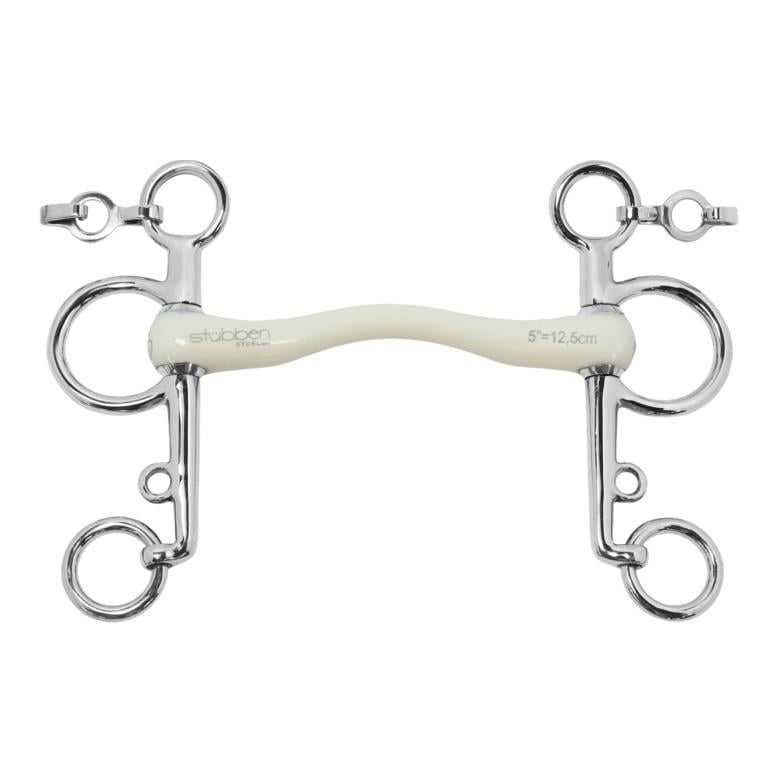 Stübben Fine Line Flex Pelham / 16mm Longueur du mors: 12.5 cm
