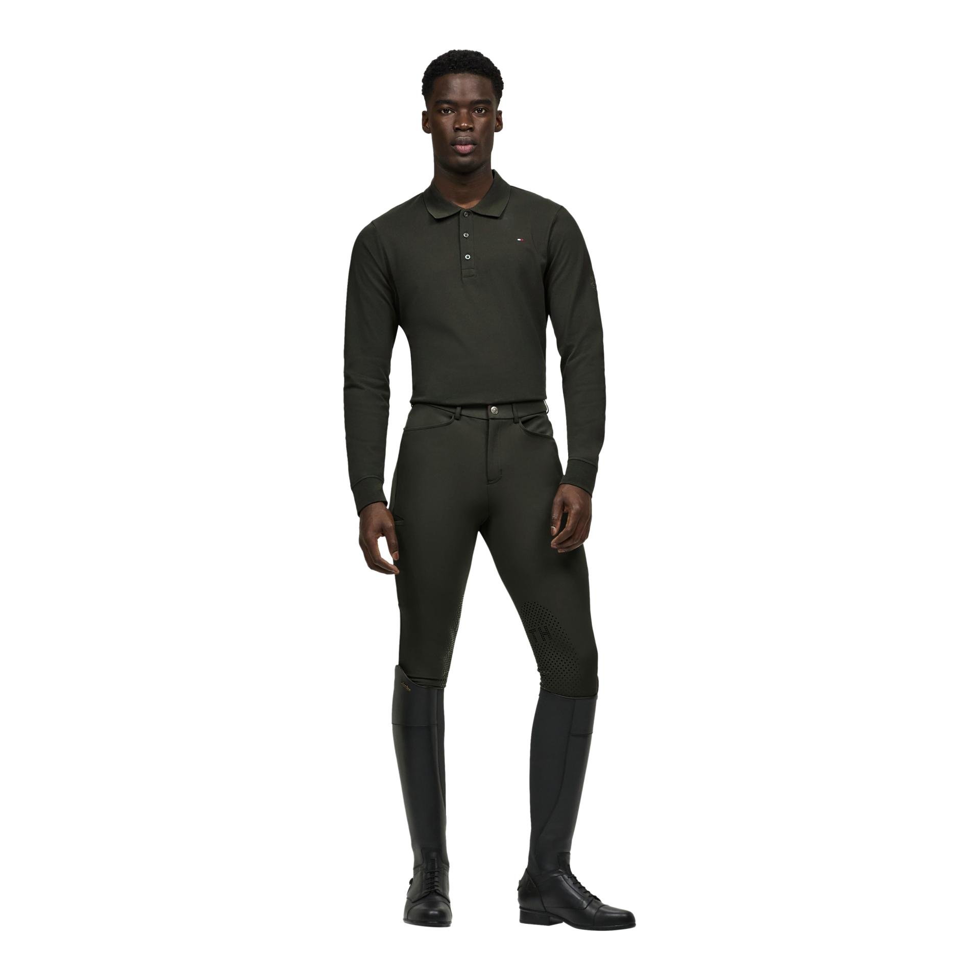 Reithose Pro All-Year Kniebesatz Herren