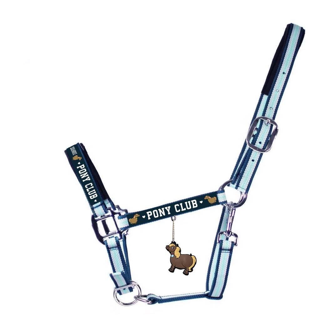 Soulhorse Halfter Dual Alu "Pony Club" Couleur: Island Blue, Taille du licol: Mini Shetty