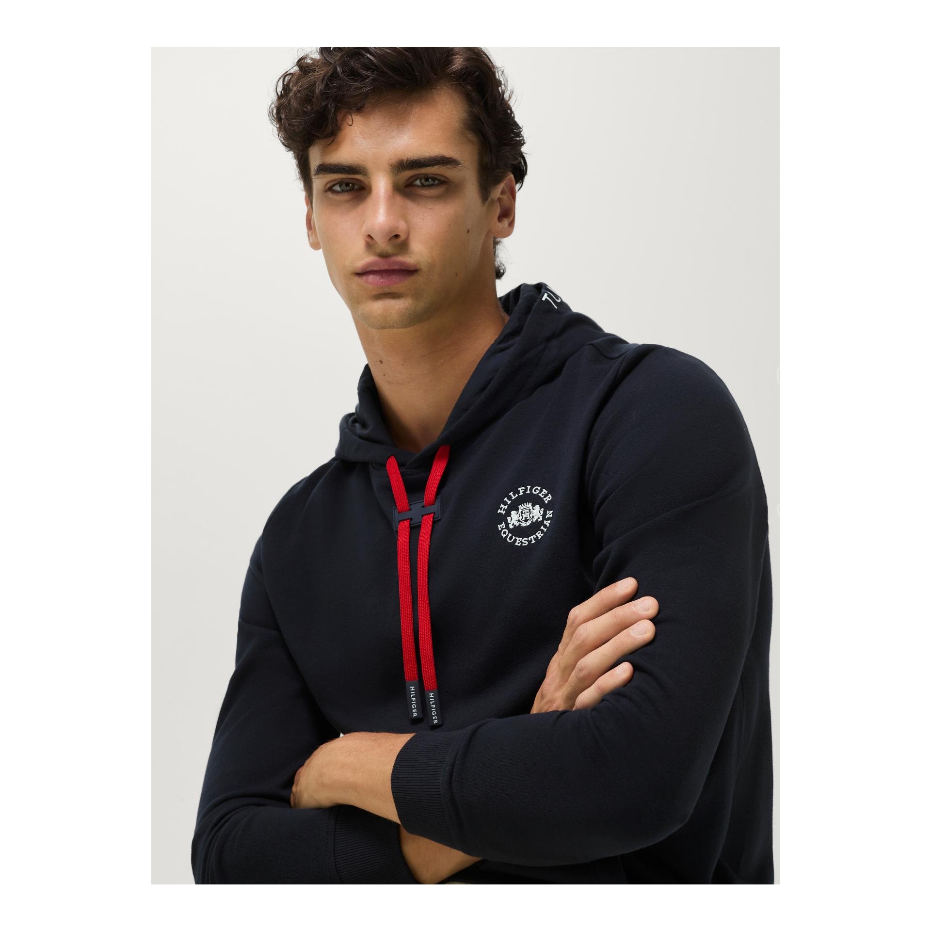 Tommy Hilfiger Equestrian Hoodie Jackson logo Herren
